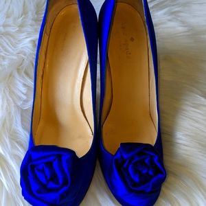 Kate Spade elegant satin pumps